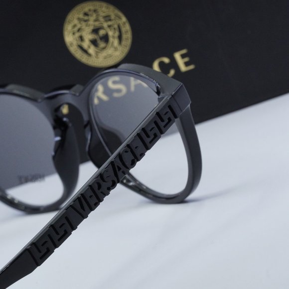 FINAL PRICE NEW VERSACE VE3355U GB1 BLACK 51mm EYEGLASSES - Picture 4 of 9